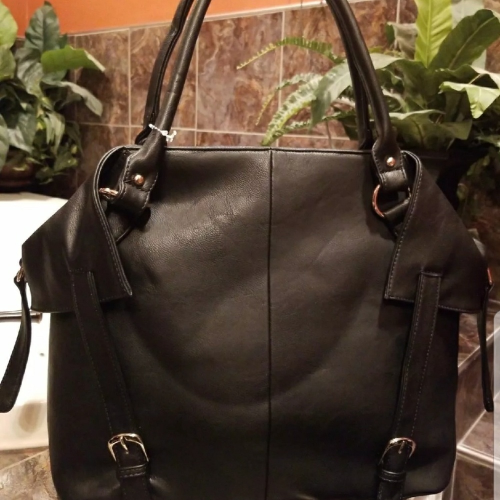New black handbag